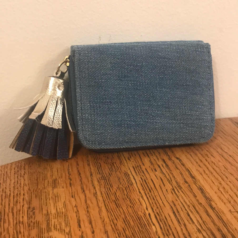 NWOT Denim Wallet